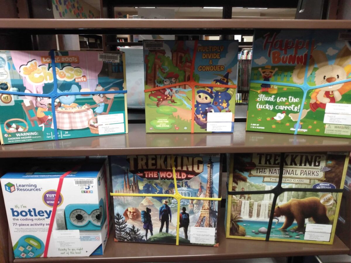 Literacy Kits, STEM Games and More! Salem Township Library