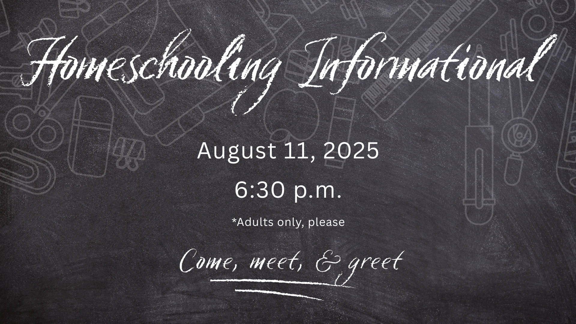 Homeschooling Informational