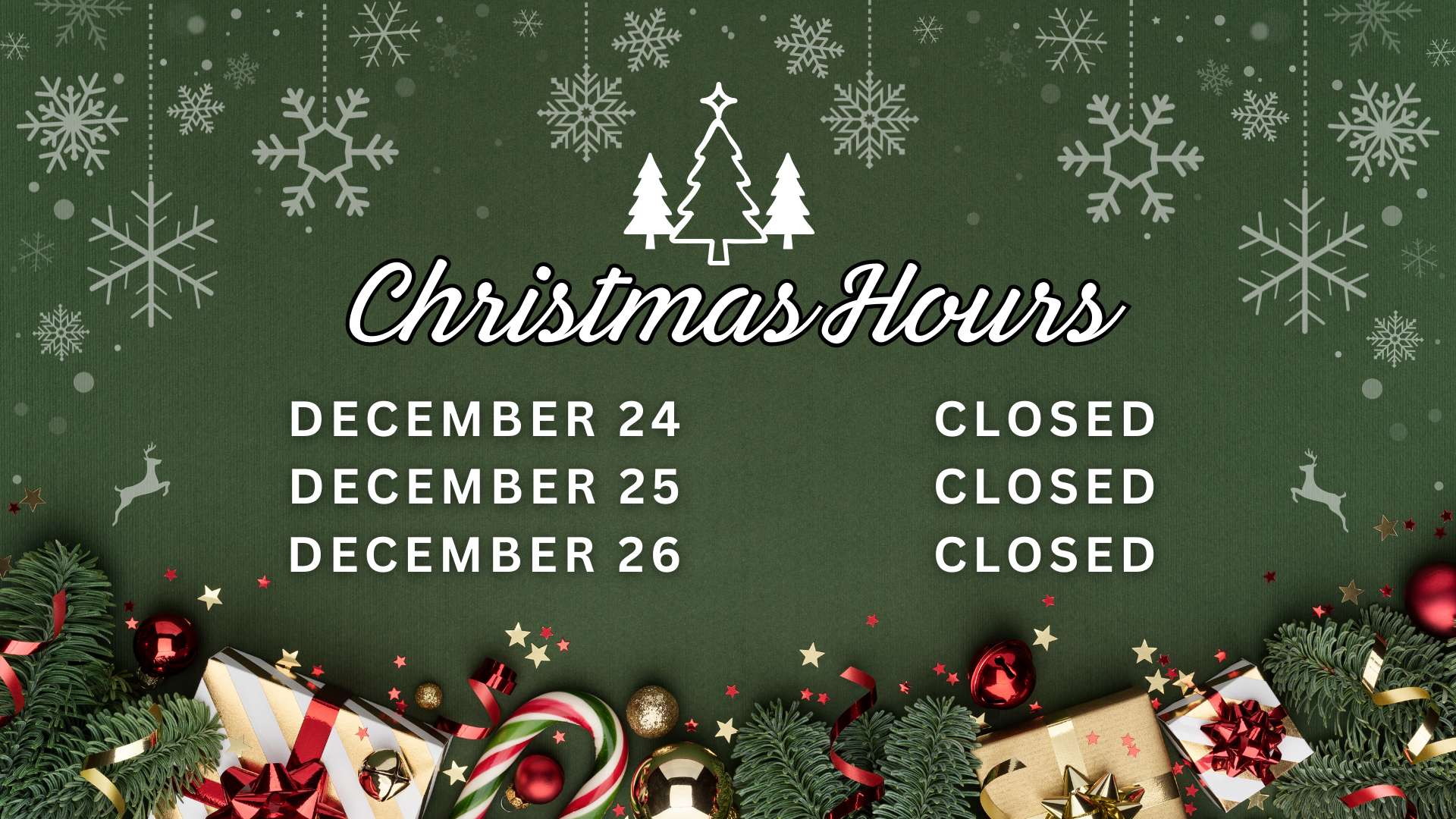 Christmas Hours