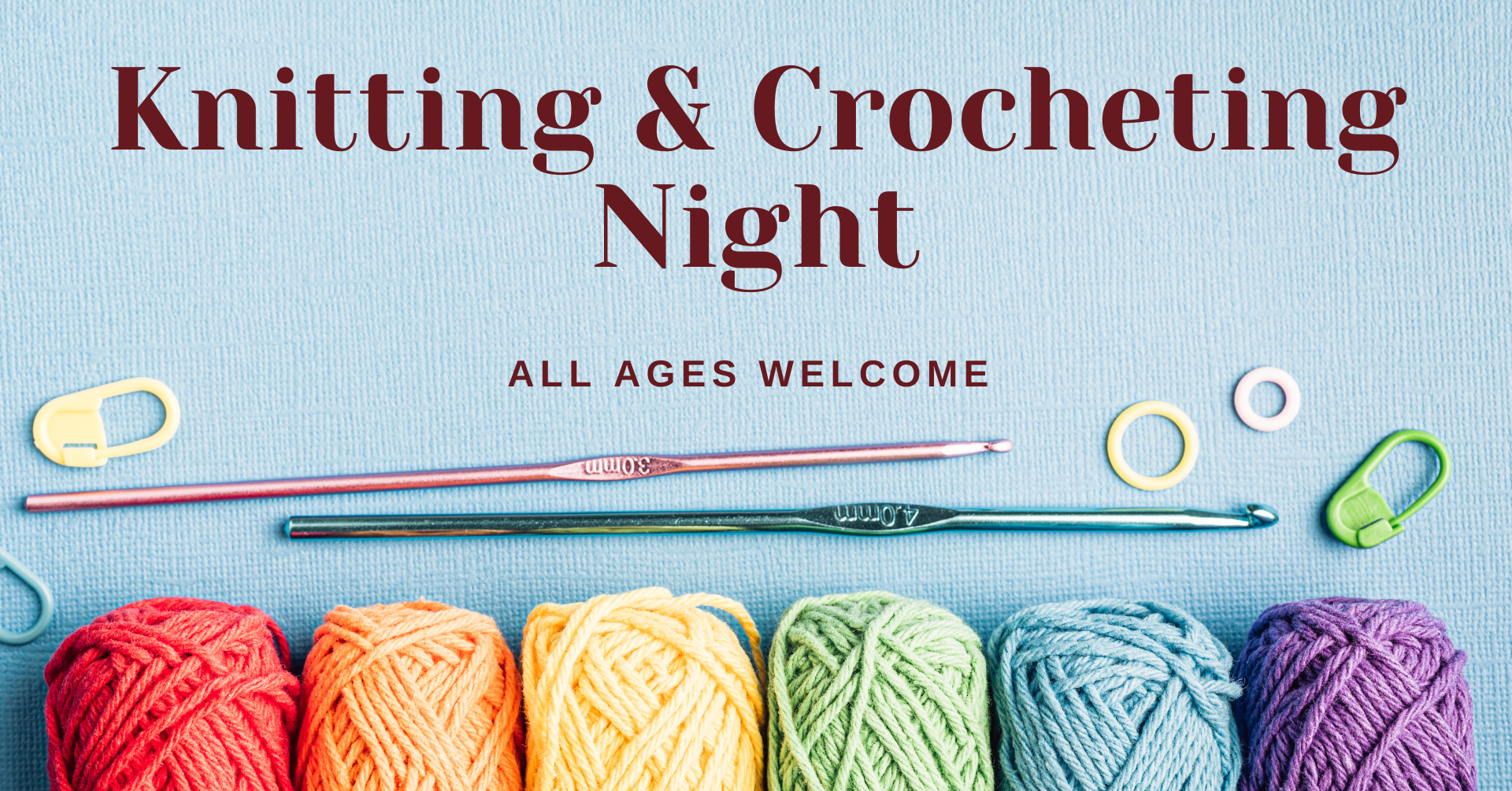 Knitting and Crocheting Night