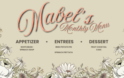 Mabel’s Monthly Menu