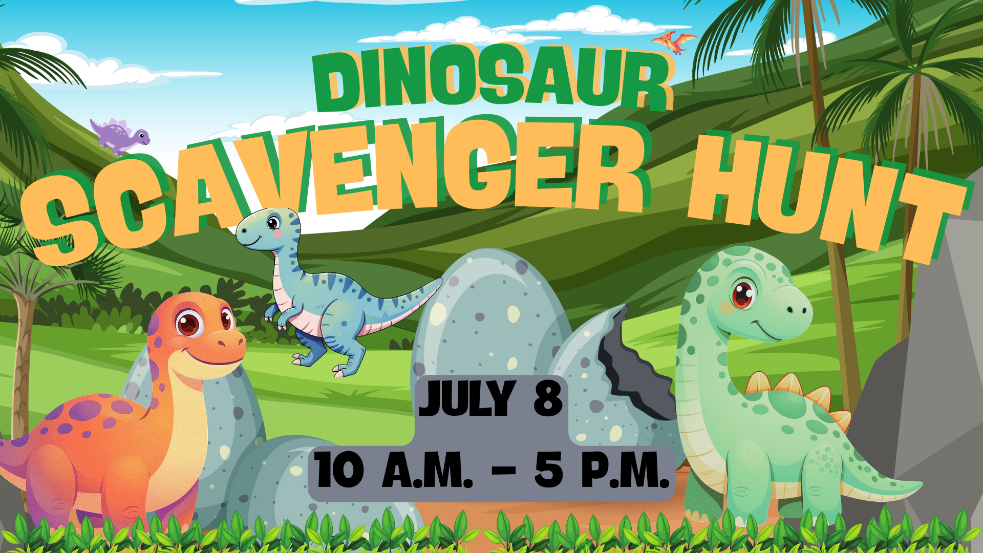 Dinosaur Scavenger Hunt