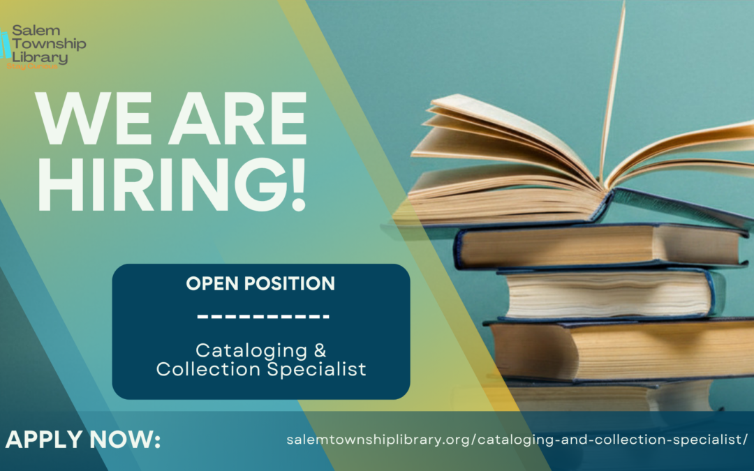 Cataloging and Collection Specialist